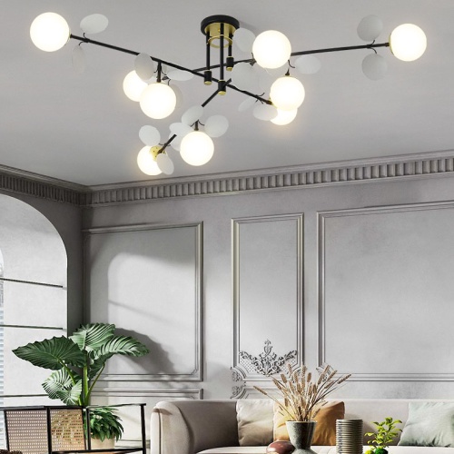 Потолочная люстра Light of MATISSE B D80 Gold Multicolor 194949-23