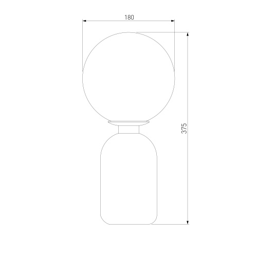 Настольный светильник Eurosvet 01197/1 белый