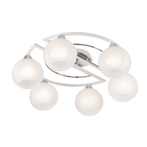 CL121160 Отто Белый+Хром Св-к Люстра