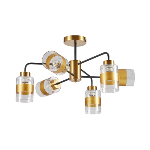 Светильник на штанге Escada 1101/6P E27*60W Brass