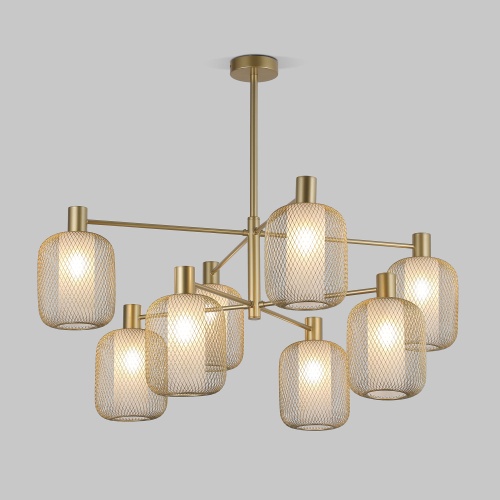  Eurosvet 30192/8 потолочный светильник золото