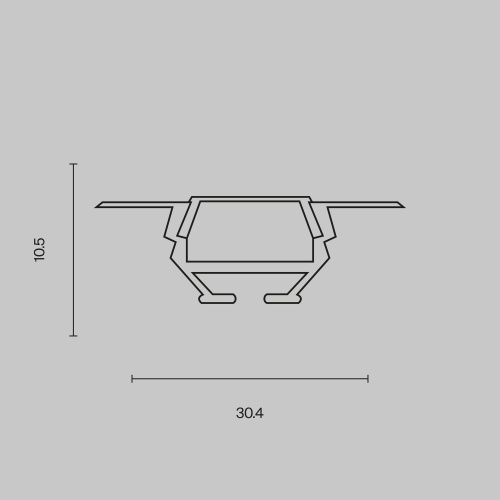 Комплектующие к светодиодной ленте Led Strip ALM010S-2M
