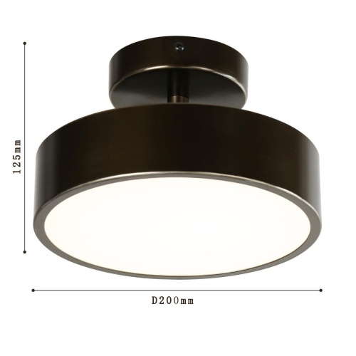 Потолочный светильник F-Promo 3060-2P, потолочный светильник, D200xH125, LEDx18W, 1440LM, 4000K, included