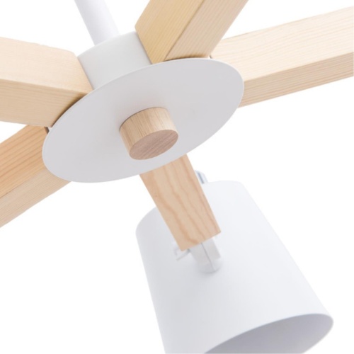 Люстра на штанге Arte lamp A7141PL-5WH СВЕТИЛЬНИК ПОТОЛОЧНЫЙ
