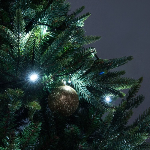 Гирлянда бытовая электрическая нить Eurosvet 400-002 белый