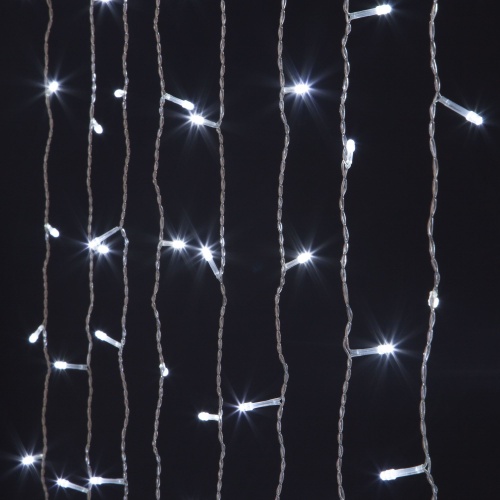 Гирлянда бытовая электрическая занавес Eurosvet 200-002 белый