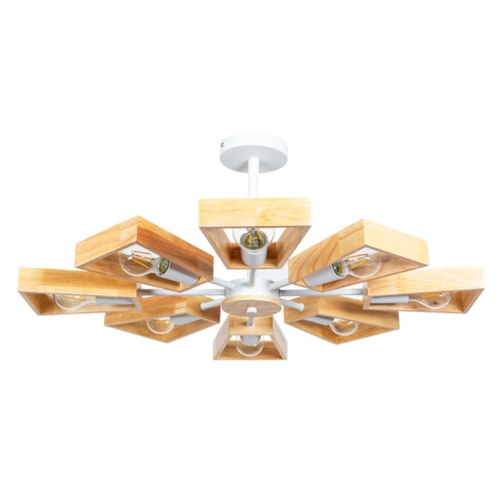 Люстра на штанге Arte lamp A8030PL-8WH СВЕТИЛЬНИК ПОТОЛОЧНЫЙ
