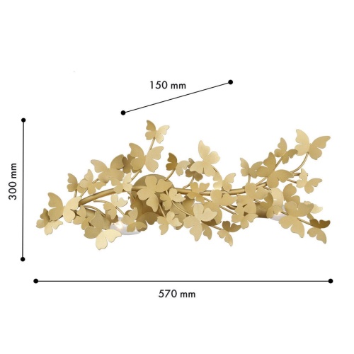 Бра Favourite 4735-3W, настенный светильник, D150xW570xH300, 3xE14x40W, excluded