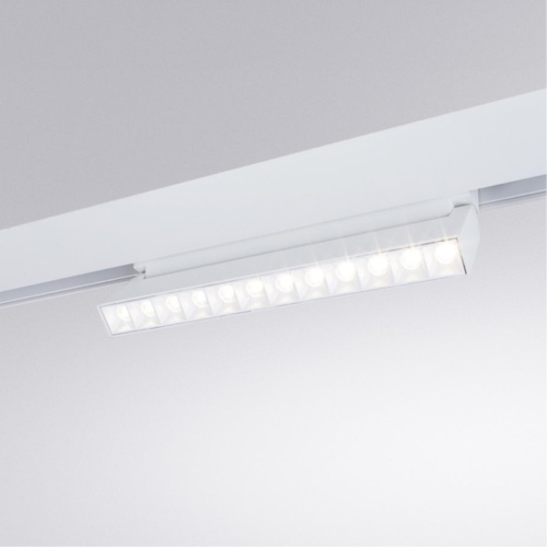 Магнитный трековый светильник Arte lamp A4678PL-1WH СВЕТИЛЬНИК ПОТОЛОЧНЫЙ LINEA 48В 12Вт 1100Лм 3000К 90+ 24°