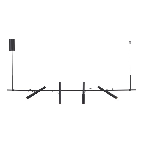 SL6210.403.04 Светильник подвесной ST-Luce Черный/Черный, Золотистый LED 4*3W 3000K LILT