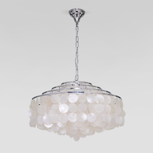 Подвесной светильник Eurosvet 3535/6 хром/перламутр Smart