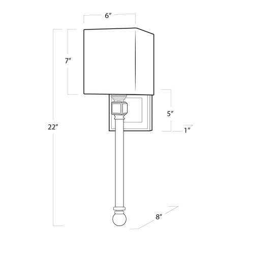 Бра Regina Andrew Crystal Sconce от Imperiumloft 85023-22