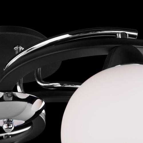 Потолочный светильник Eurosvet 9654/5 хром/черный