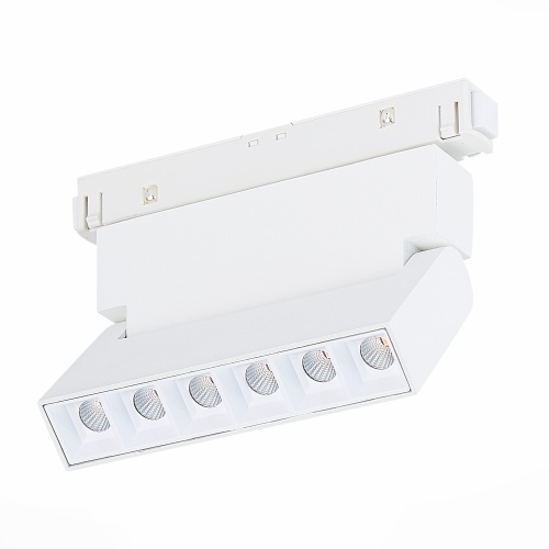 ST364.546.06 Магнитный трековый светильник белый LED 1*6W 4000K 532Lm Ra&gt;80 36° IP20 L120xW22xH108 4 SKYLINE 48
