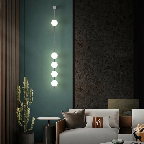 Настенный светильник ADILS WALL H130 Nickel 391283-23