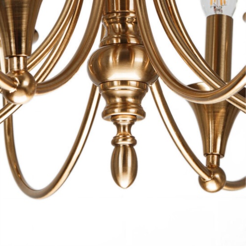 Подвесная люстра Arte lamp A4094LM-12PB СВЕТИЛЬНИК ПОДВЕСНОЙ