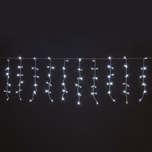 Гирлянда бытовая электрическая занавес Eurosvet 200-001 белый