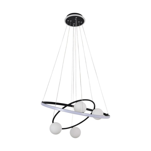 Подвесная люстра F-Promo 4183-6P, подвесная люстра, D600xH150/1200, 4xG9LEDx10W, excluded + LEDx70W + LEDx20W, 4050LM, 3000-6000K, included, remote control