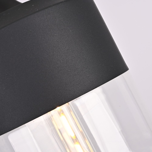 Подвесной светильник NORD A D18 Black/Transparent 190489-26