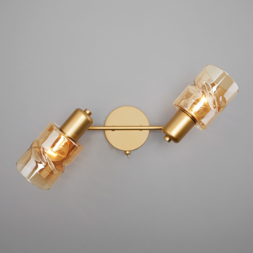 Настенный светильник Eurosvet 20120/2 перламутровое золото