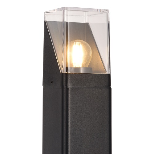 SL9016.405.01 Светильник уличный напольный ST-Luce черный/черный E27 1*15W SLIDE