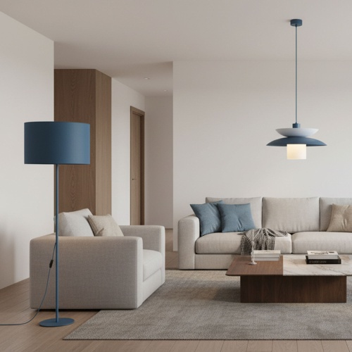 Напольный светильник TK Lighting 16229 Dalum синий