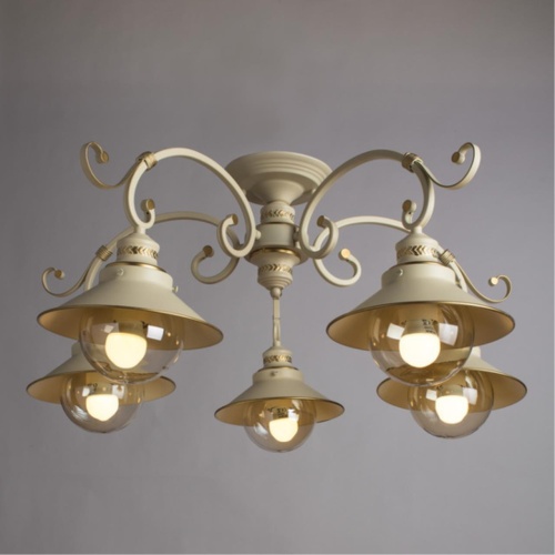 Потолочная люстра Arte lamp A4577PL-5WG СВЕТИЛЬНИК ПОТОЛОЧНЫЙ