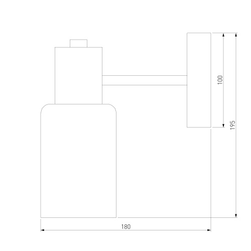 Настенный светильник Eurosvet 70160/1 латунь