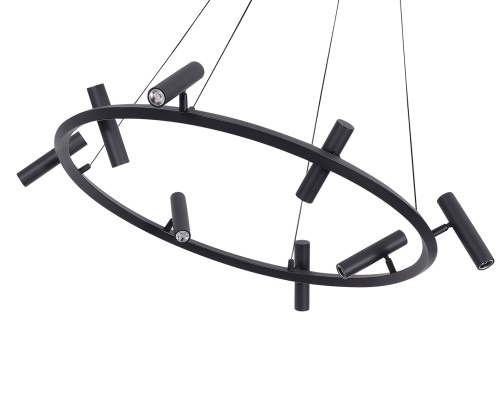 Люстра Kink Light Верония черный Led 24w 07613-8A,19