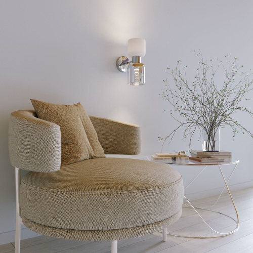 Настенный светильник Eurosvet 60118/2 никель