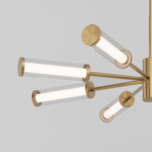 Потолочный светильник Eurosvet 50386 LED латунь