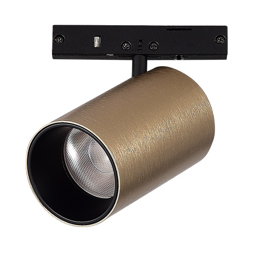 ST671.336.05 Магнитный трековый светильник Латунь LED 1*5W 3000K 340Lm Ra&gt;90 36° IP20 D35xH58 24V SUPER5