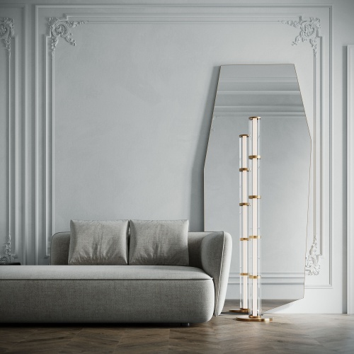 Напольный светильник латунь Eurosvet 80537/1