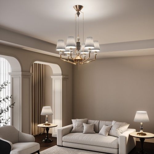 Подвесной светильник Eurosvet 101012/6 латунь Smart