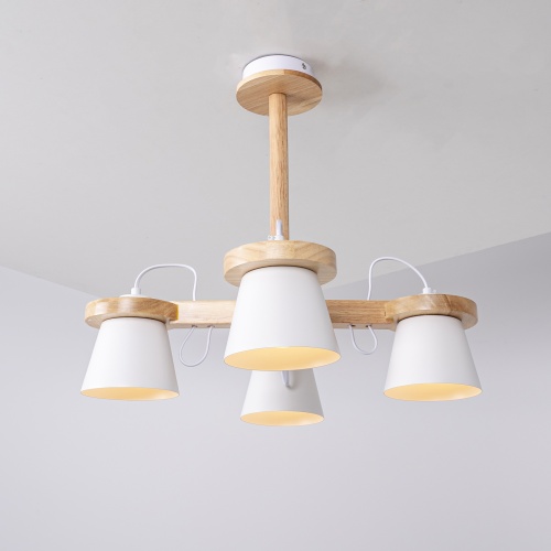 Люстра на штанге NATURA B4 White 178085-26