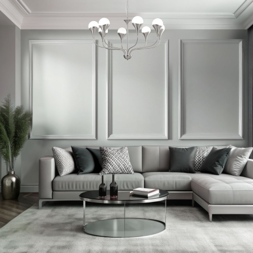 Подвесной светильник Eurosvet 60169/8 никель Smart