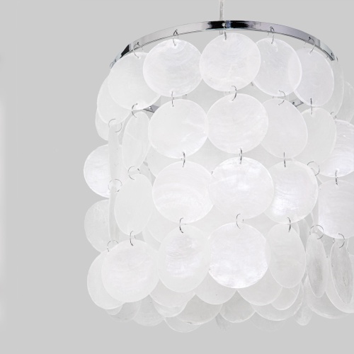 Подвесной светильник Eurosvet 60185/1 хром /перламутр