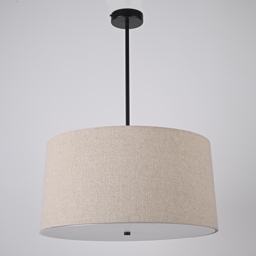 Люстра Rh Round Linen Shade Pendant от Imperiumloft 75147-22