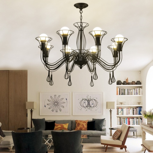 Подвесная Люстра Cast 8 White от Imperiumloft 181893-26