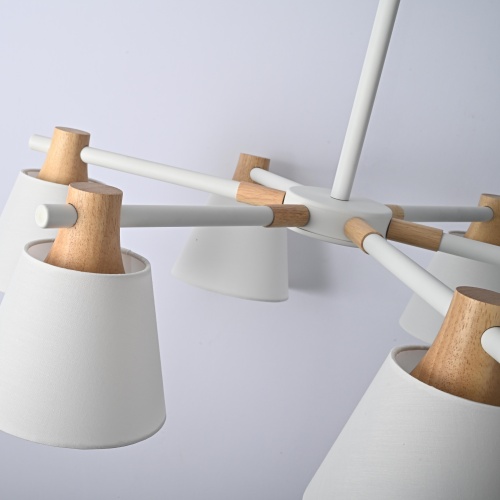 Люстра на штанге NATURA A WHITE 6 177987-26