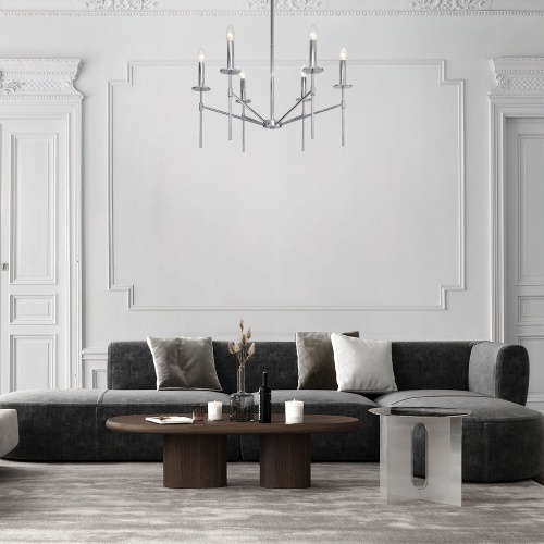  Eurosvet 60142/6/Потолочный светильник/ хром Smart