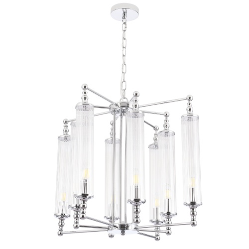 Люстра Crystal Lux TOMAS SP8 D650 CHROME