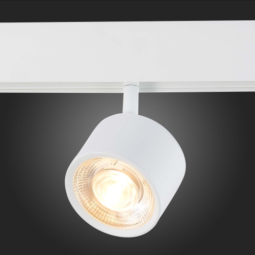 ST353.536.06 Магнитный трековый светильник белый LED 1*6W 3000K 560Lm Ra&gt;80 36° IP20 L120xW81xH138 4 SKYLINE 48