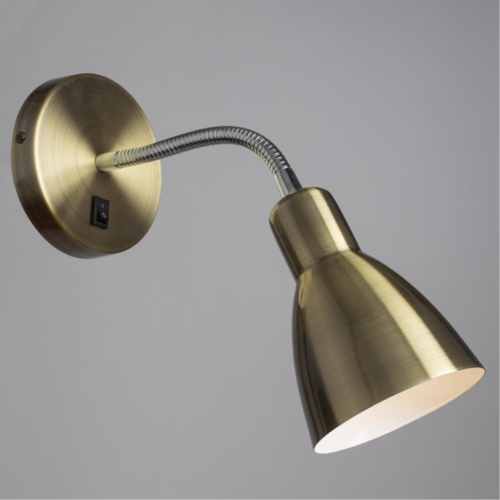 Бра Arte lamp A1408AP-1AB СВЕТИЛЬНИК НАСТЕННЫЙ