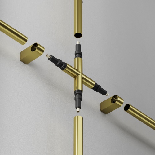 Комплектующие для систем освещения с токоведущими элементами Technical CA008TX-BS