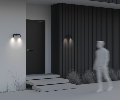 Уличный настенный светильник Outdoor O477WL-L4GF3K