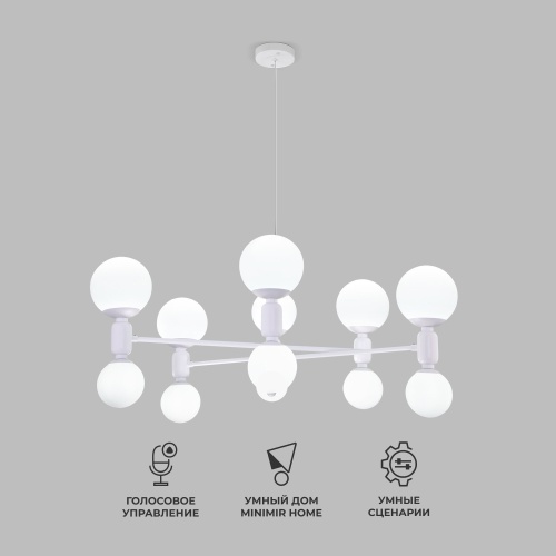 Потолочный светильник белый Smart Eurosvet 30182