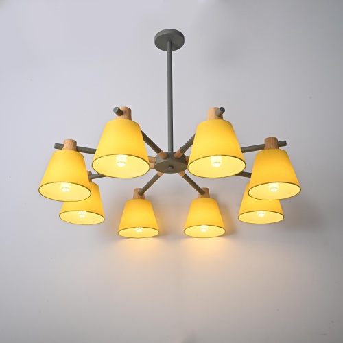 Люстра на штанге NATURA A YELLOW 8 177990-26