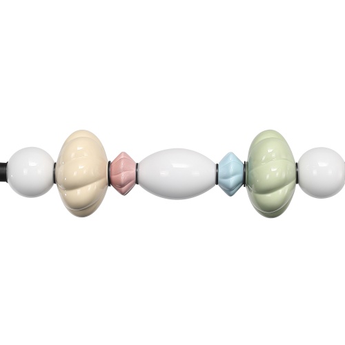 SL6134.443.01 Светильник подвесной ST-Luce черный/зеленый, розовый, желтый, синий, опаловый LED 1*24 ФЛОРЕНТИНИ