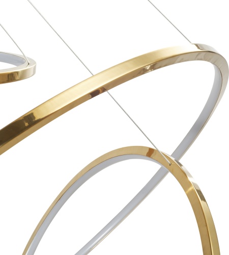 Люстра Kink Light Амия латунь Led 175W 07675A,36